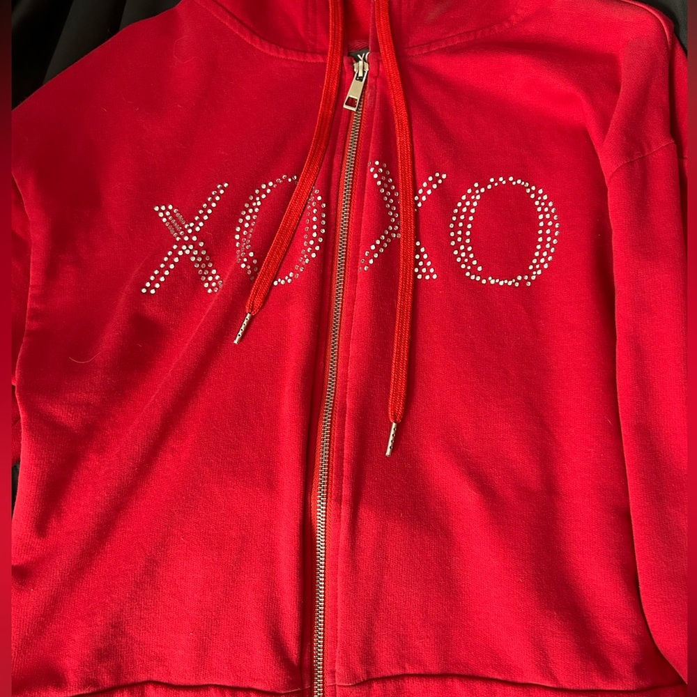 XOXO Vibrant Red Outerwear